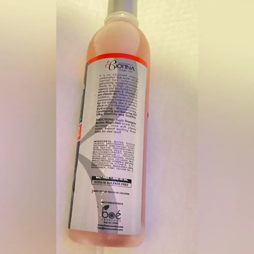💥 Biotina Magic Hair Shampoo 350ml B Cabello🎉350 ml